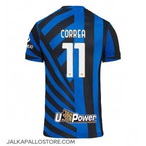 Inter Milan Joaquin Correa #11 Kotipaita 2024-25 Lyhythihainen